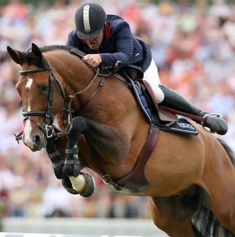 Roger-Yves Bost of France on his horse Ideal de la Loge